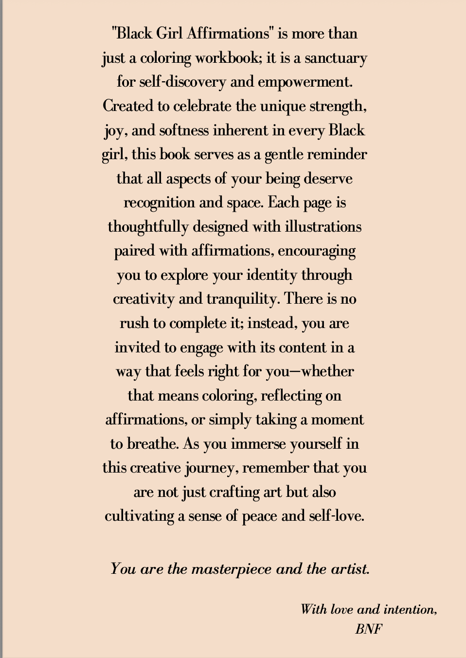 E-Book Black Girl Affirmations